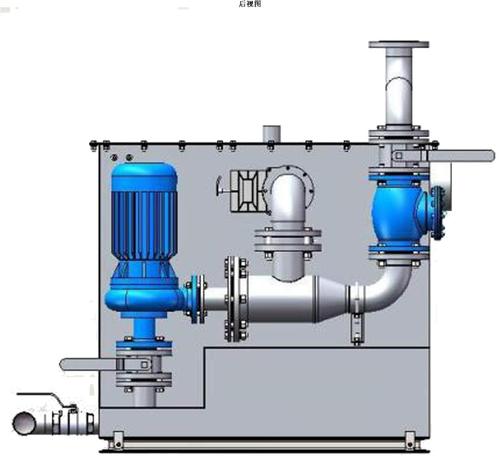 反冲洗双泵式污水提升一体化设备