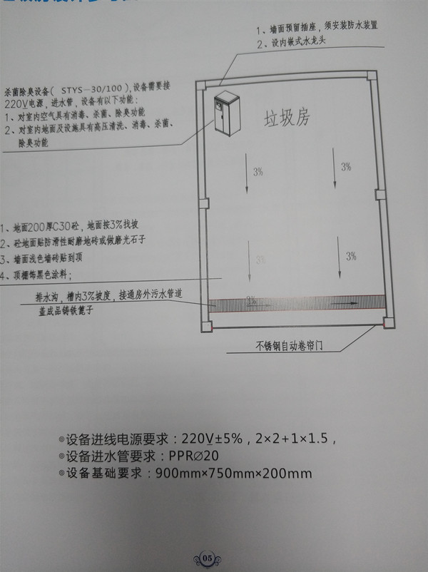 垃圾房除臭工作原因